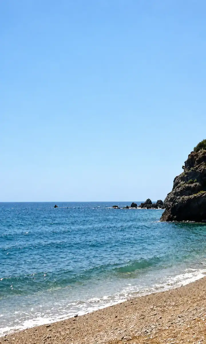 Polydendri beach near Agiokampos · Panorama Suites & Spa